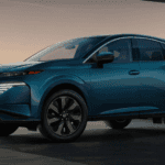 Nissan Murano parked by the water