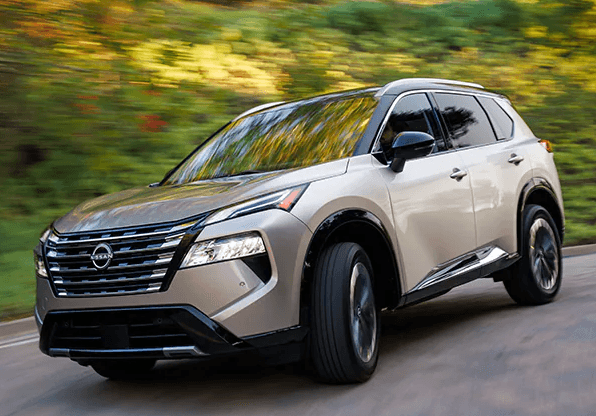 Nissan in tan
