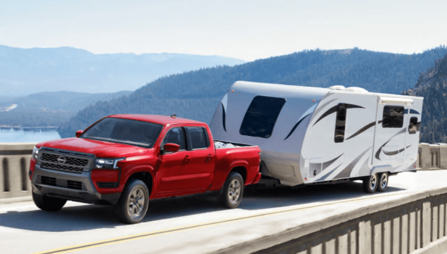 Frontier Towing a camper