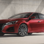 Nissan Altima in Red