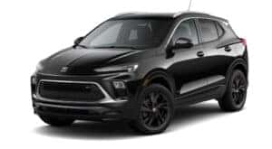 A black 2025 Buick Encore GX Sport Touring is angled left.