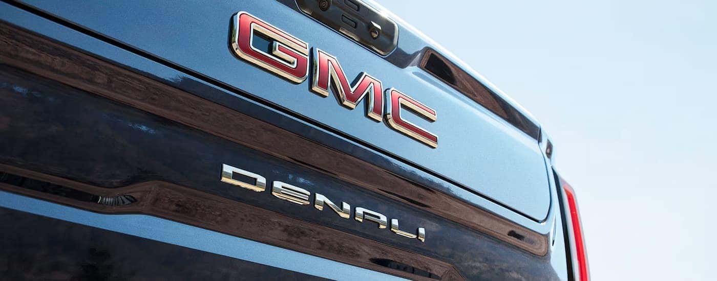 Tailgate on a 2025 GMC Sierra 1500 Denali for sale near Kennesaw