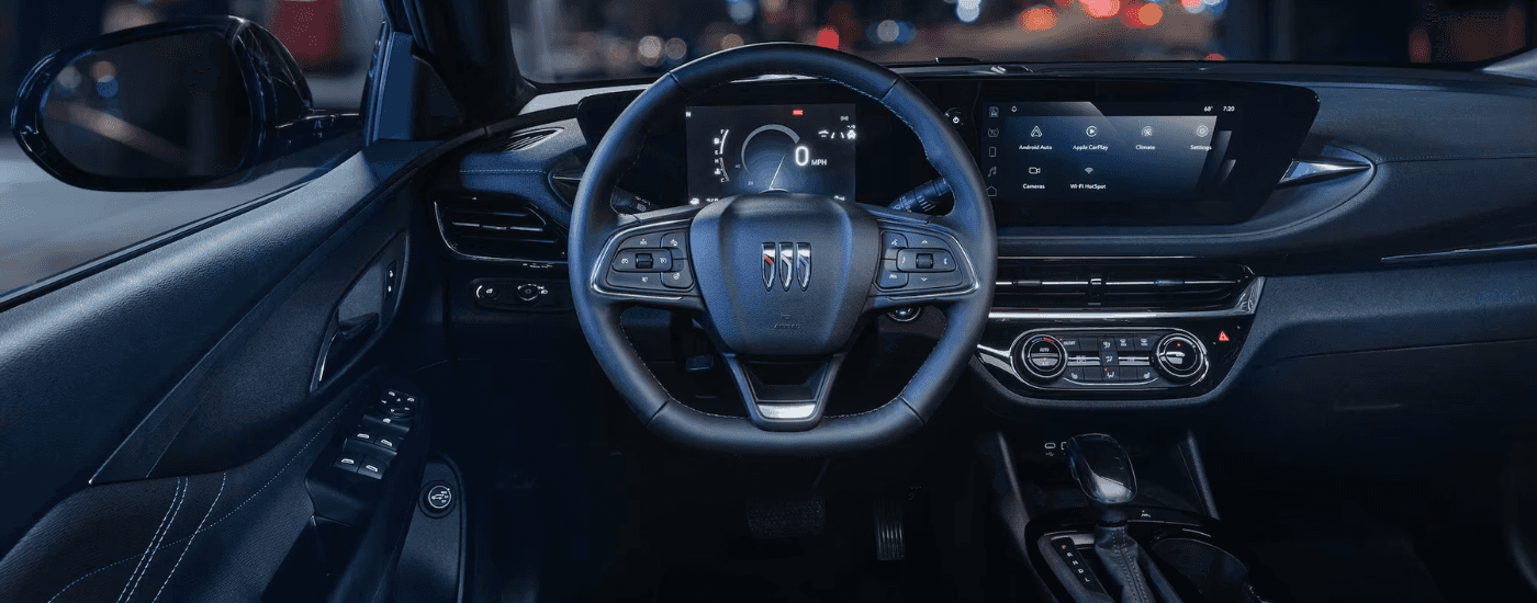 Interior screens and technology in the 2026 Buick Envista