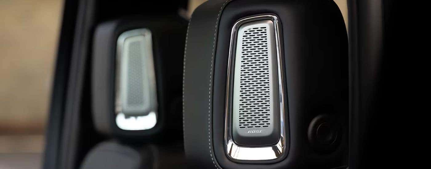 Bose Premium Front Head-Restraint Speakers in a 2027 GMC Sierra 1500.