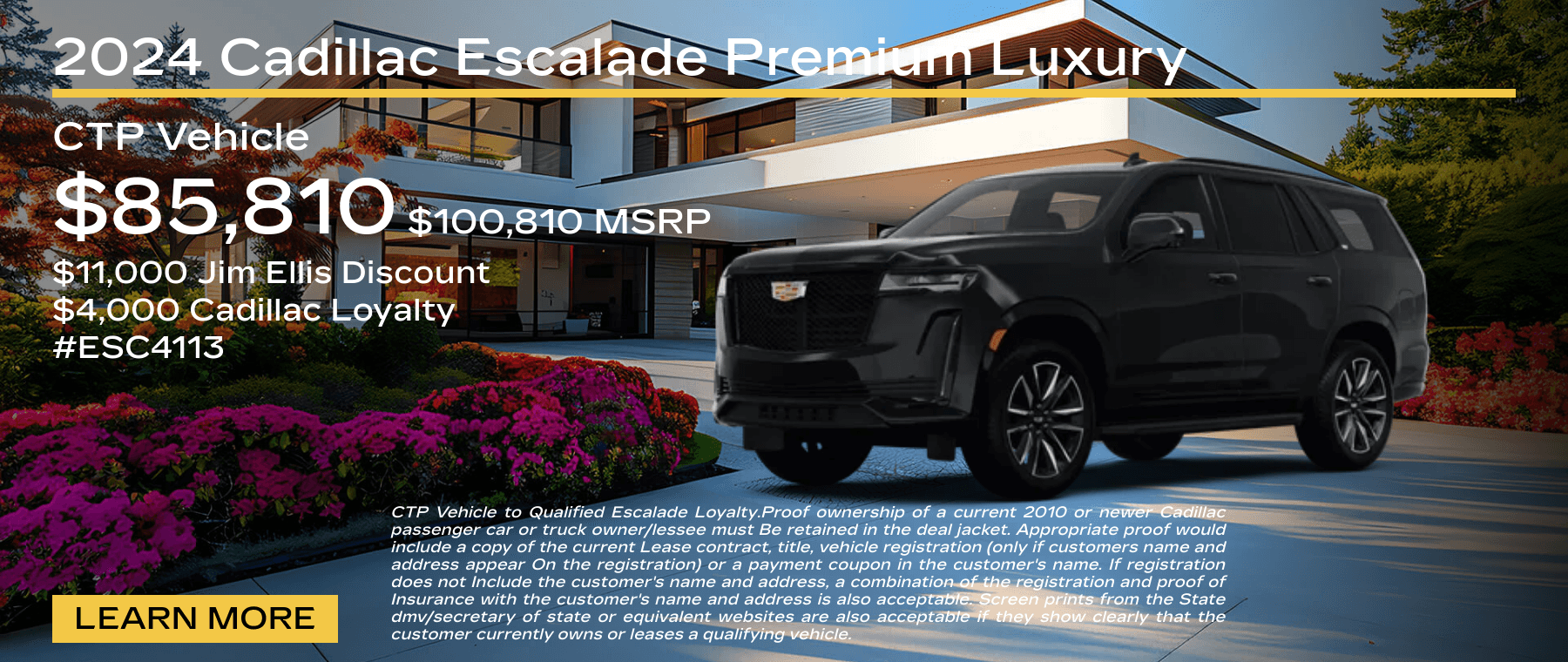 Escalade Premium Luxury