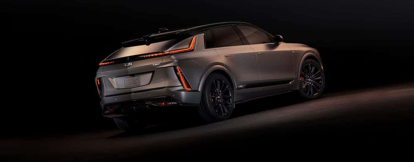 A silver 2026 Cadillac LYRIQ parked