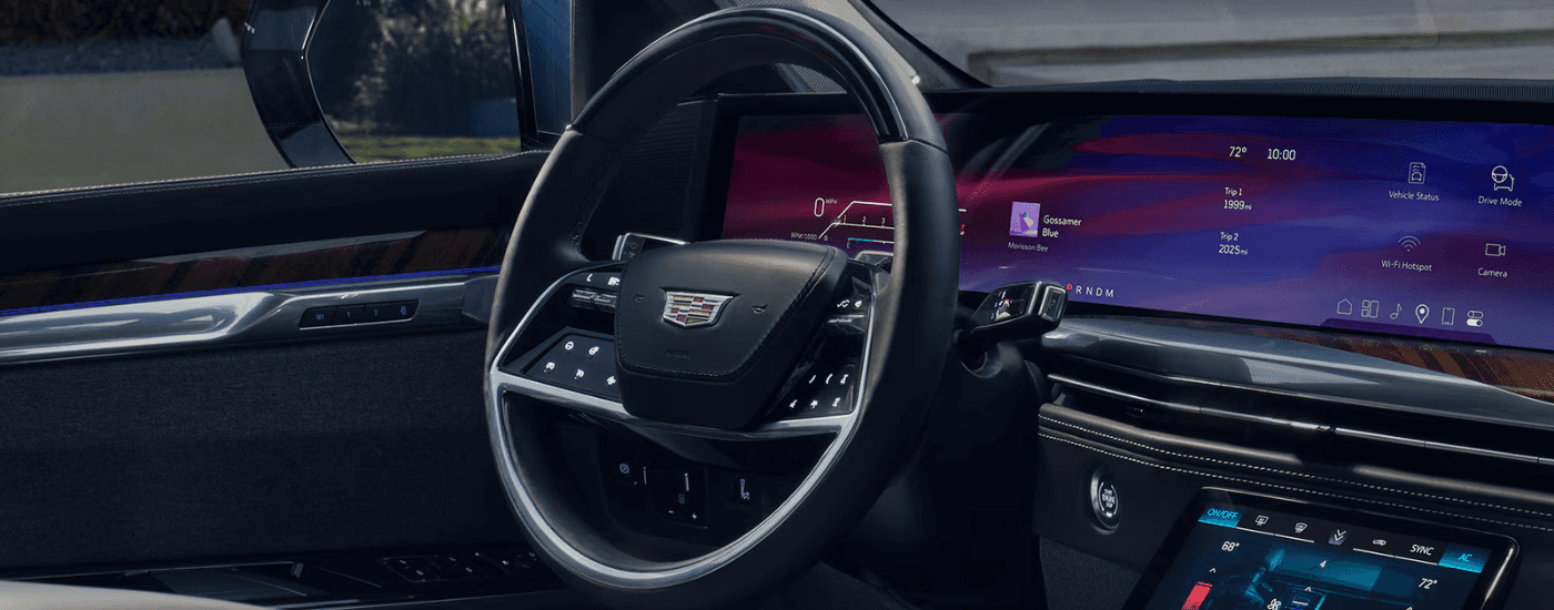 Interior technology in a 2026 Cadillac Escalade