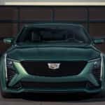 Green 2026 Cadillac CT5 for sale in Atlanta parked on a driveway