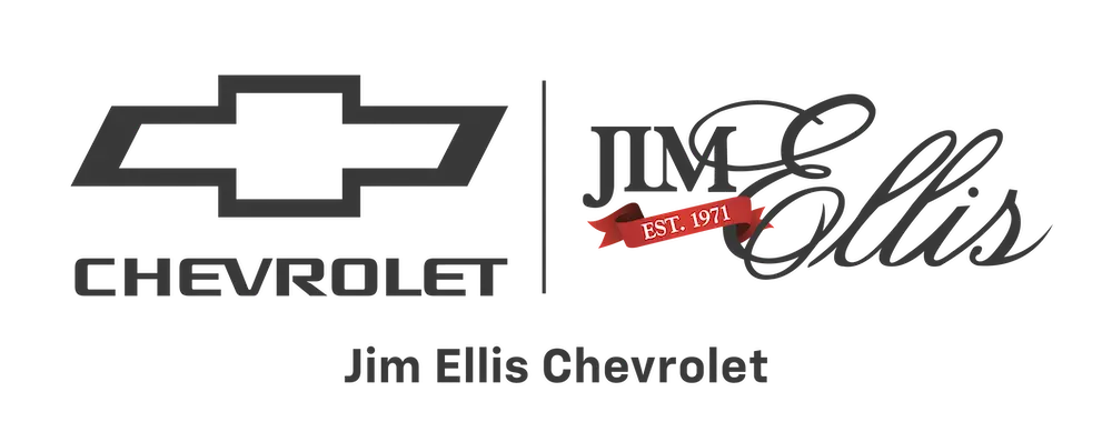 Chevrolet logo and Jim Ellis Chevrolet of Atlanta dealership logo