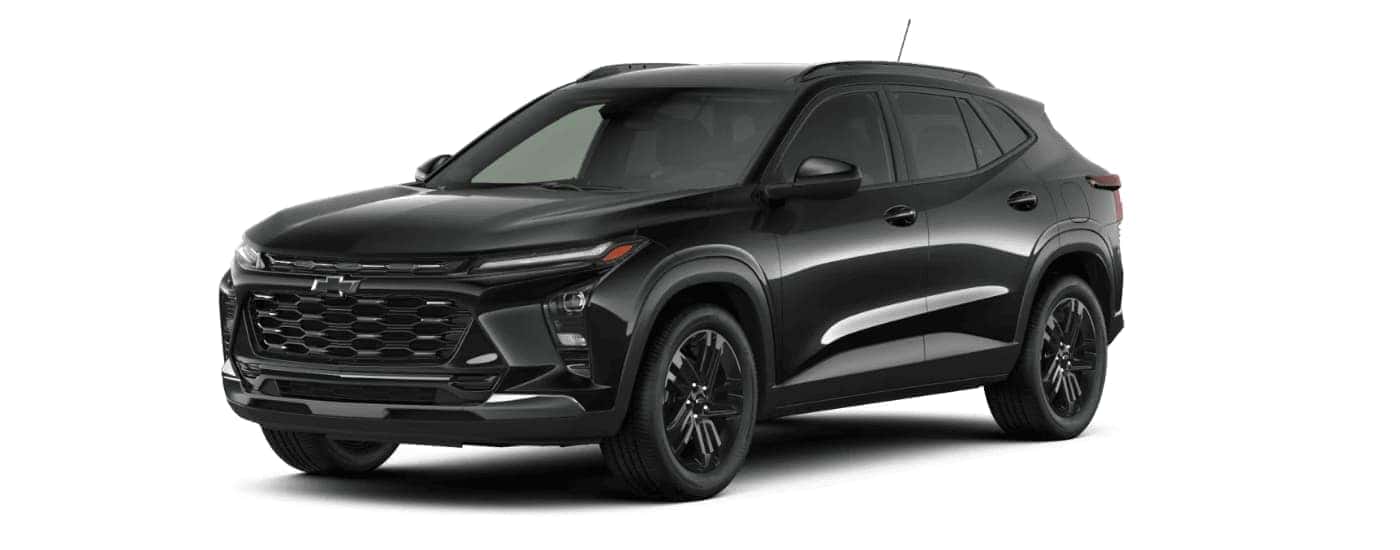2025 Chevy Trax angled left.