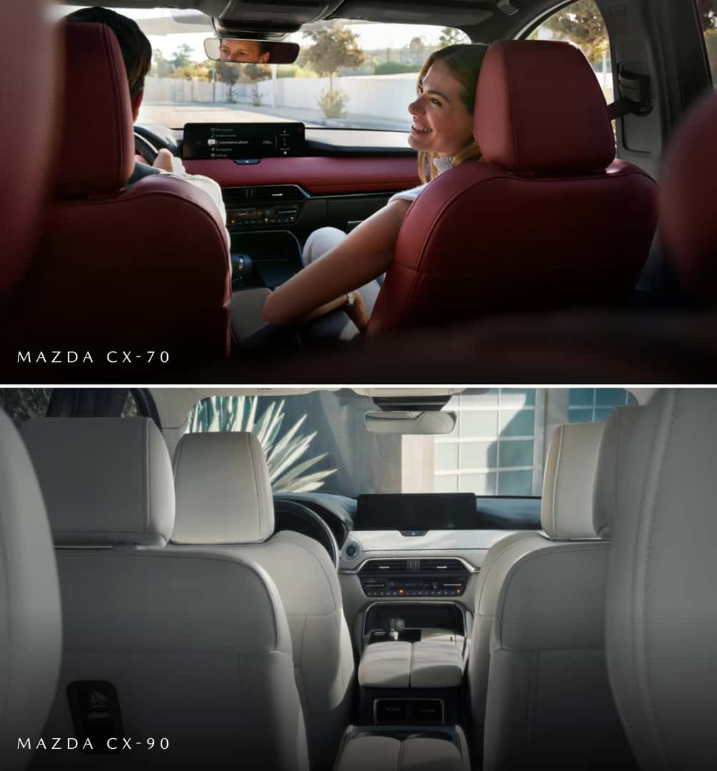 Mazda CX-70 Vs. Mazda CX-90: Compare 2025's All-New SUVs Side By Side