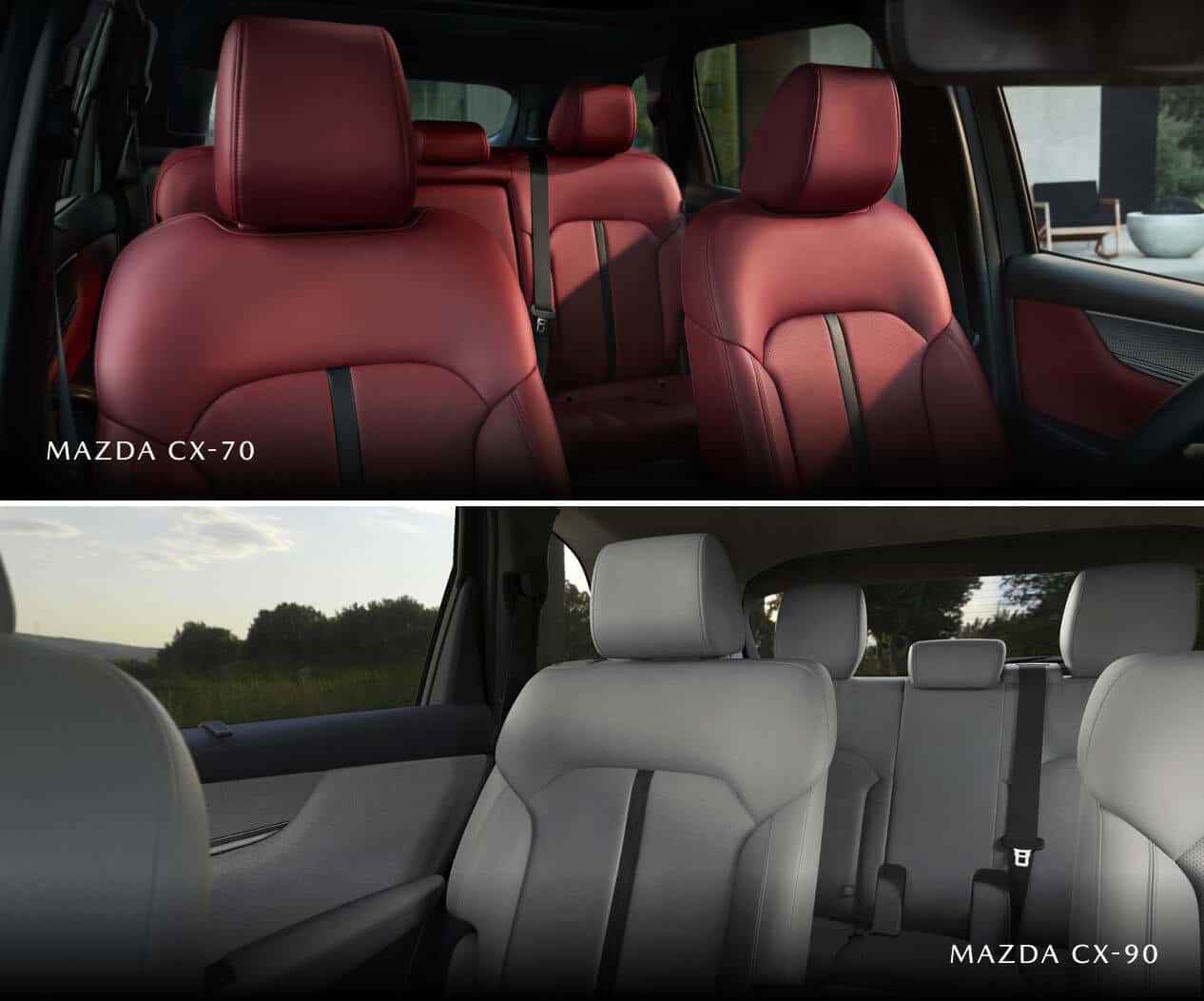 Mazda CX-70 vs. Mazda CX-90 Trim Levels & Pricing