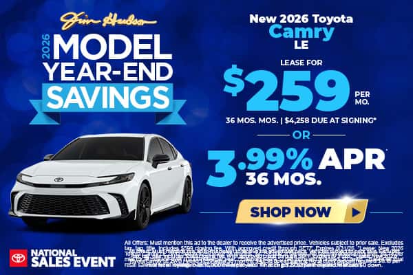 New 2026 Toyota Camry LE