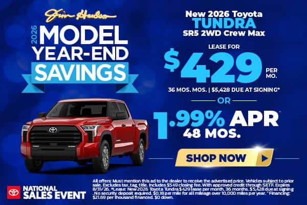 New 2026 Toyota Tundra SR5 2WD Crew Max