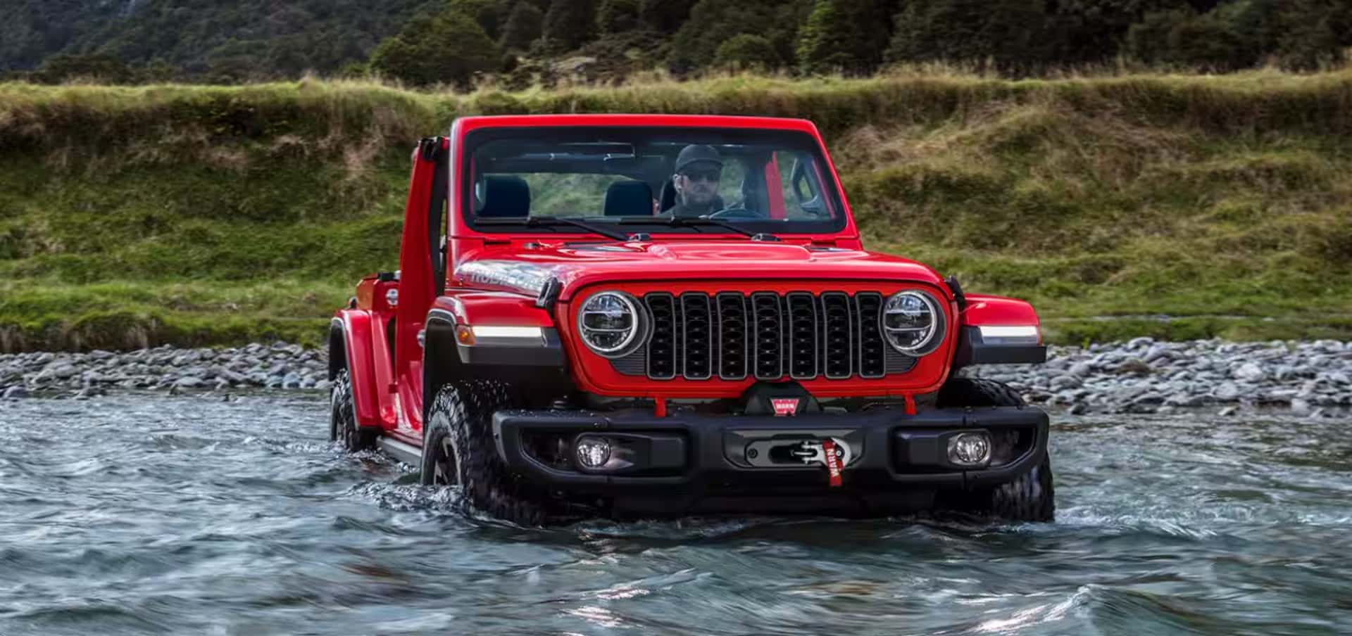 Jeep Wrangler Top Removed
