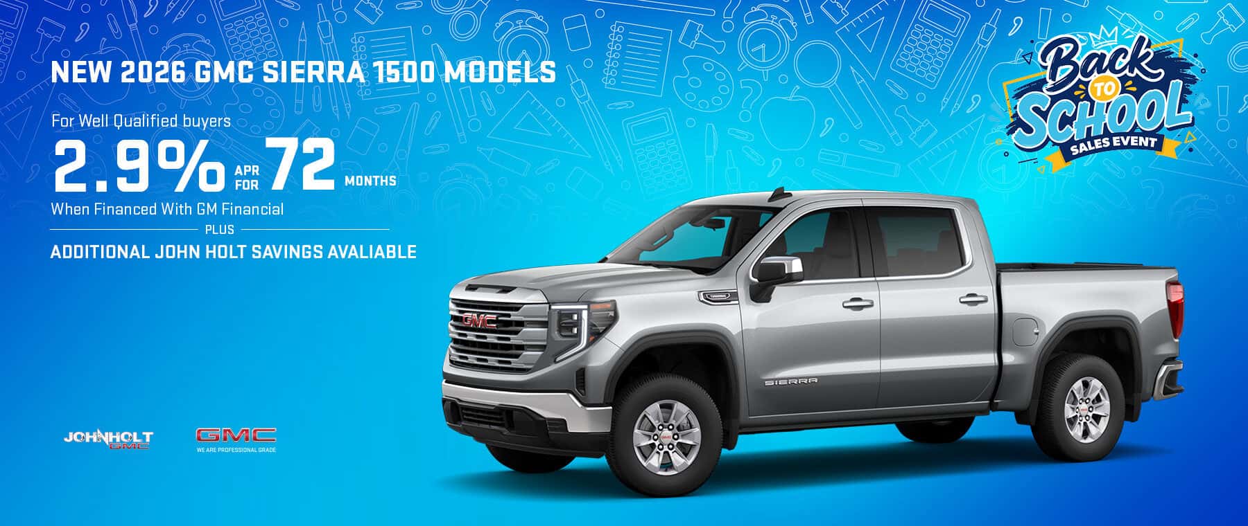 New 2026 GMC Sierra 1500 SLE