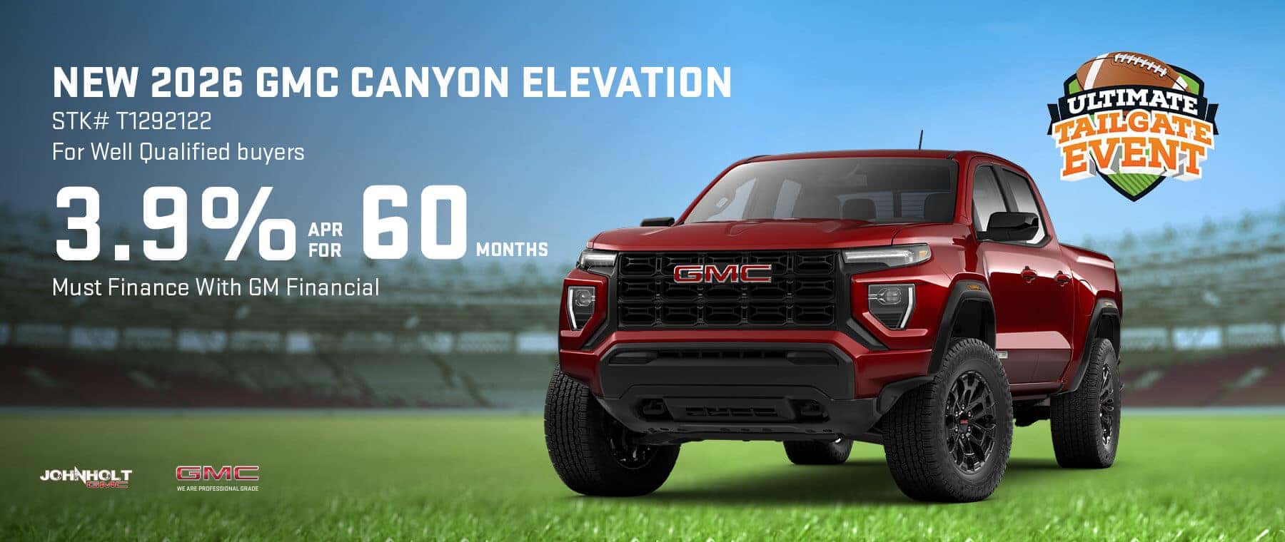 New 2026 GMC Canyon Elevation