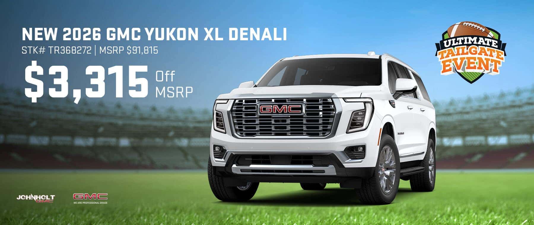 New 2026 GMC Yukon XL Denali