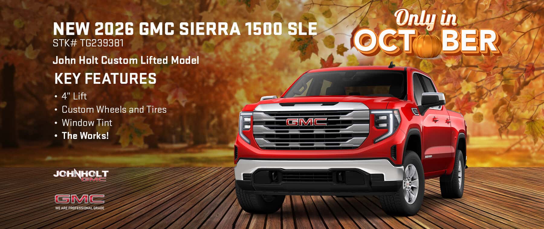 Save on a New 2026 GMC Sierra 1500 SLE