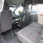 Chevrolet Silverado upfit for police department featuring integrated emergency lighting and custom truck bed drawers.