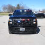 Front view of 2025 Chevrolet Silverado with police package