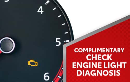 Complimentary Check Engine Light Diagnosis