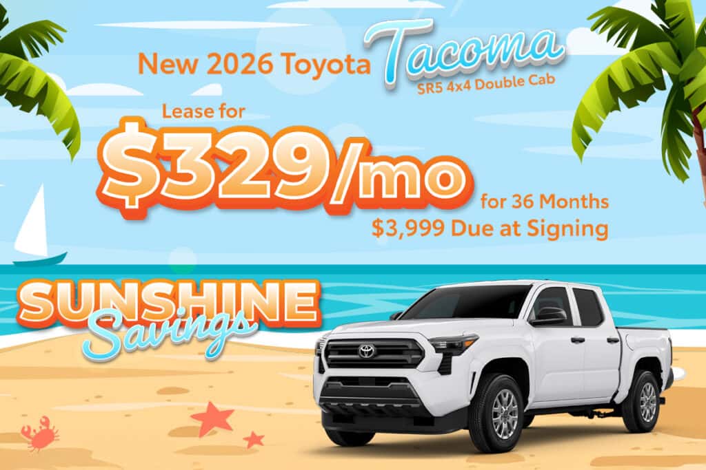 New 2026 Toyota Tacoma SR5 4x4 Double Cab