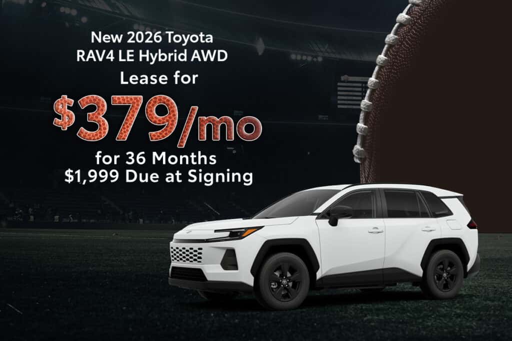New 2026 Toyota RAV4 LE Hybrid AWD