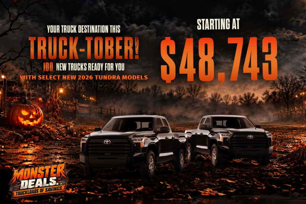 Select New 2026 Tundra Models