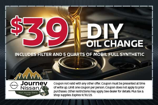 $39 DIY Oil Change | Journey Nissan