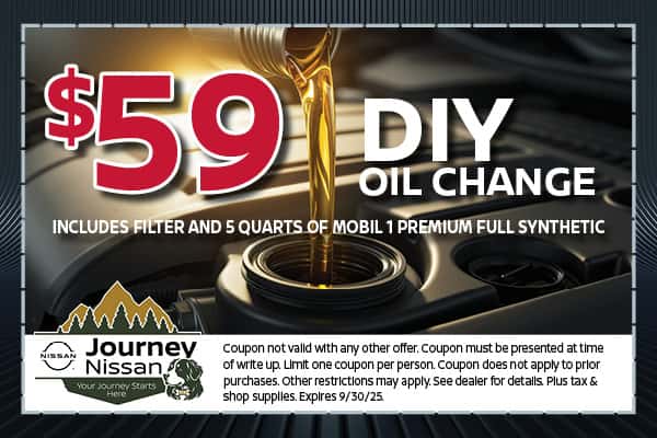 $59 DIY Oil Change | Journey Nissan