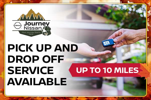 Vehicle Drop Off/Pick Up | Journey Nissan