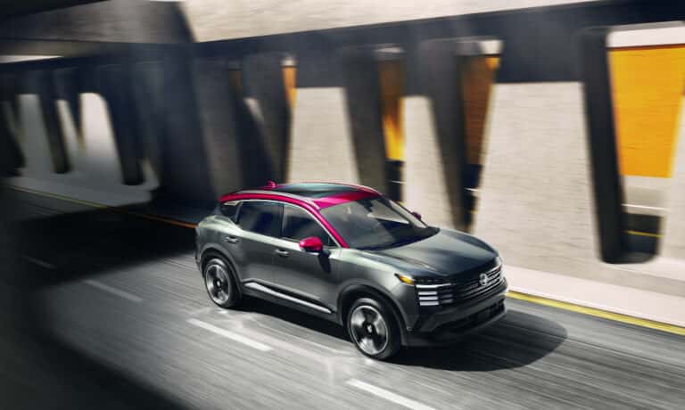 2025 Nissan Kicks driving underpass