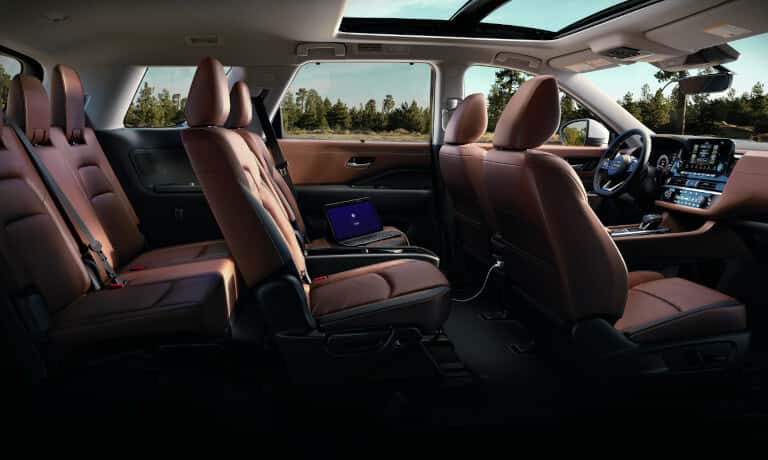 2025 Nissan Pathfinder interior seating