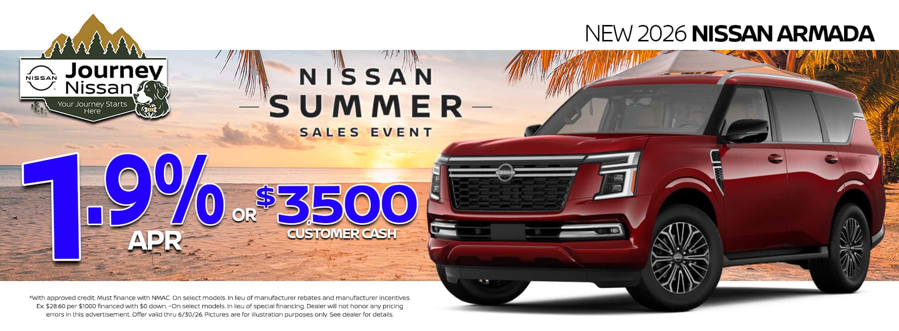 June 2026 New Vehicle Offer