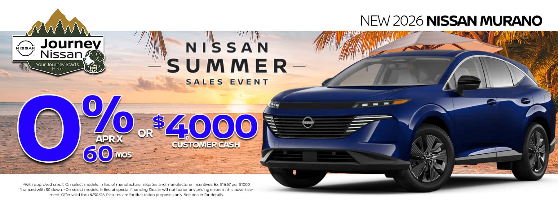 June 2026 New Vehicle Offer
