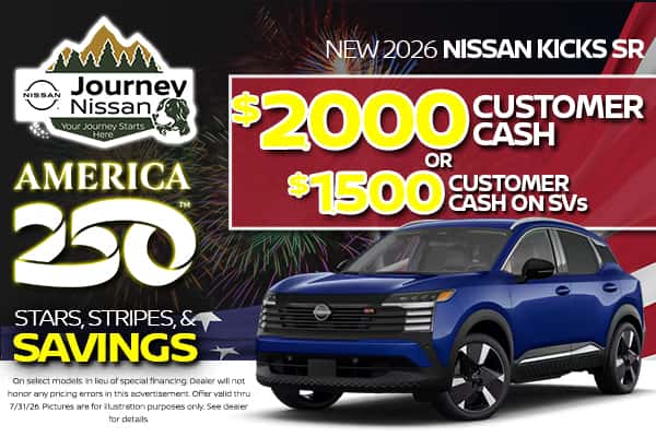 New 2026 Nissan Kicks