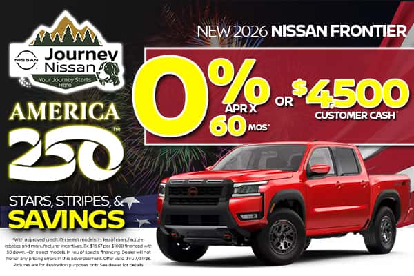 New 2026 Nissan Frontier