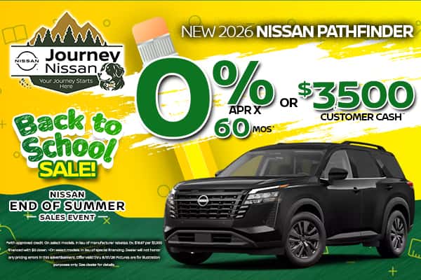 New 2026 Nissan Pathfinder