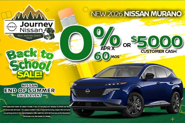 New 2026 Nissan Murano