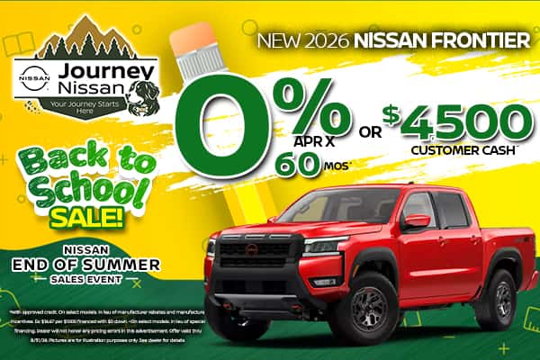 New 2026 Nissan Frontier