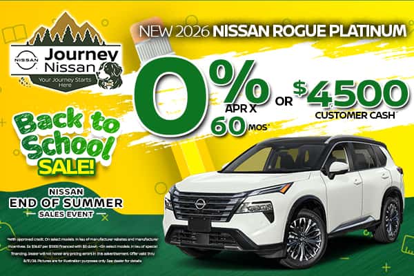 New 2026 Nissan Rogue