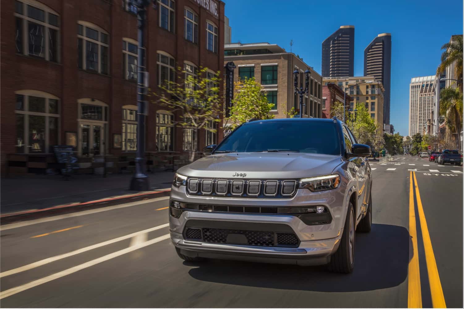 Jeep Compass driving comfort in Juneau