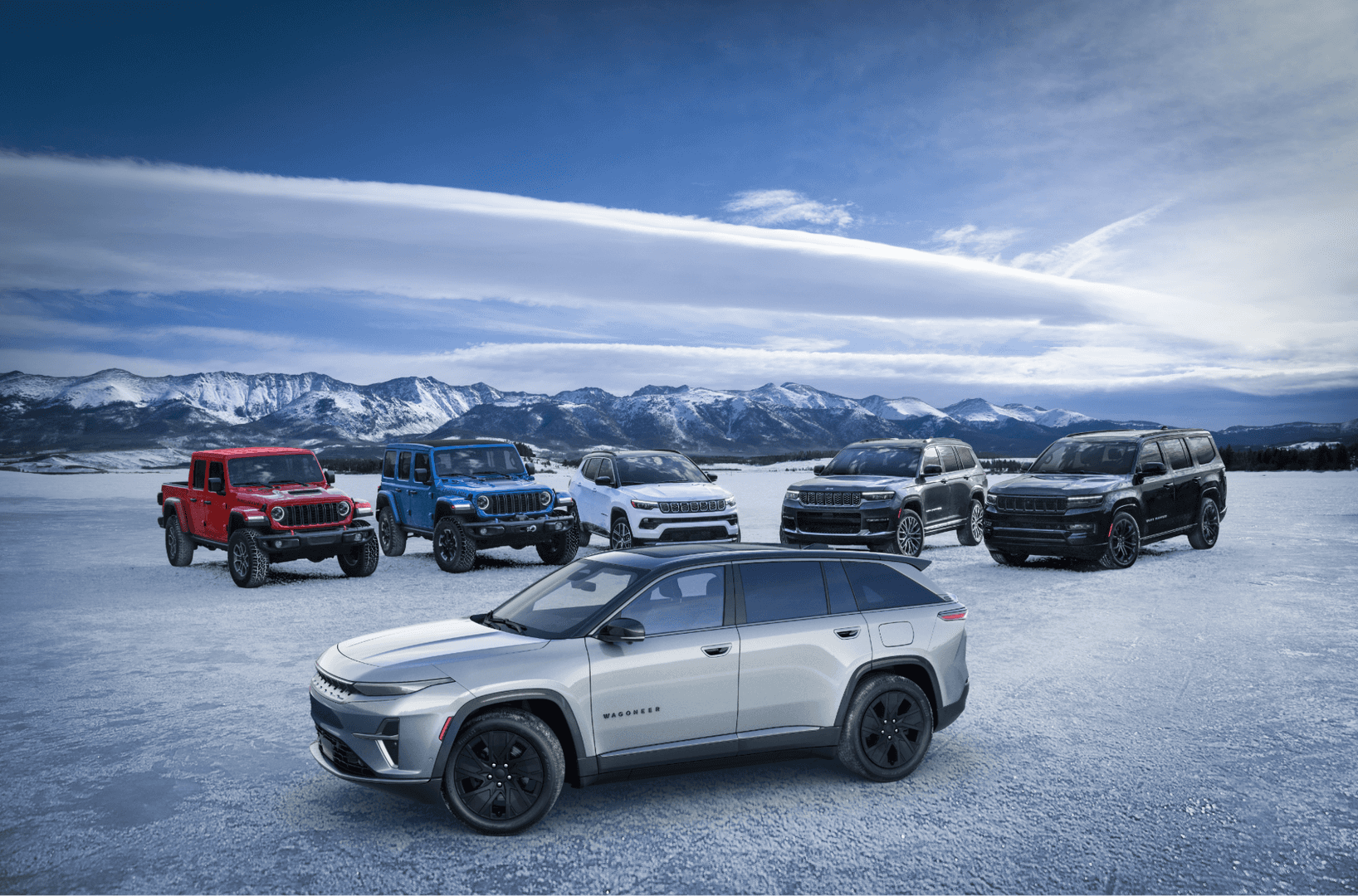 Jeep SUV lineup built for Alaska near Juneau