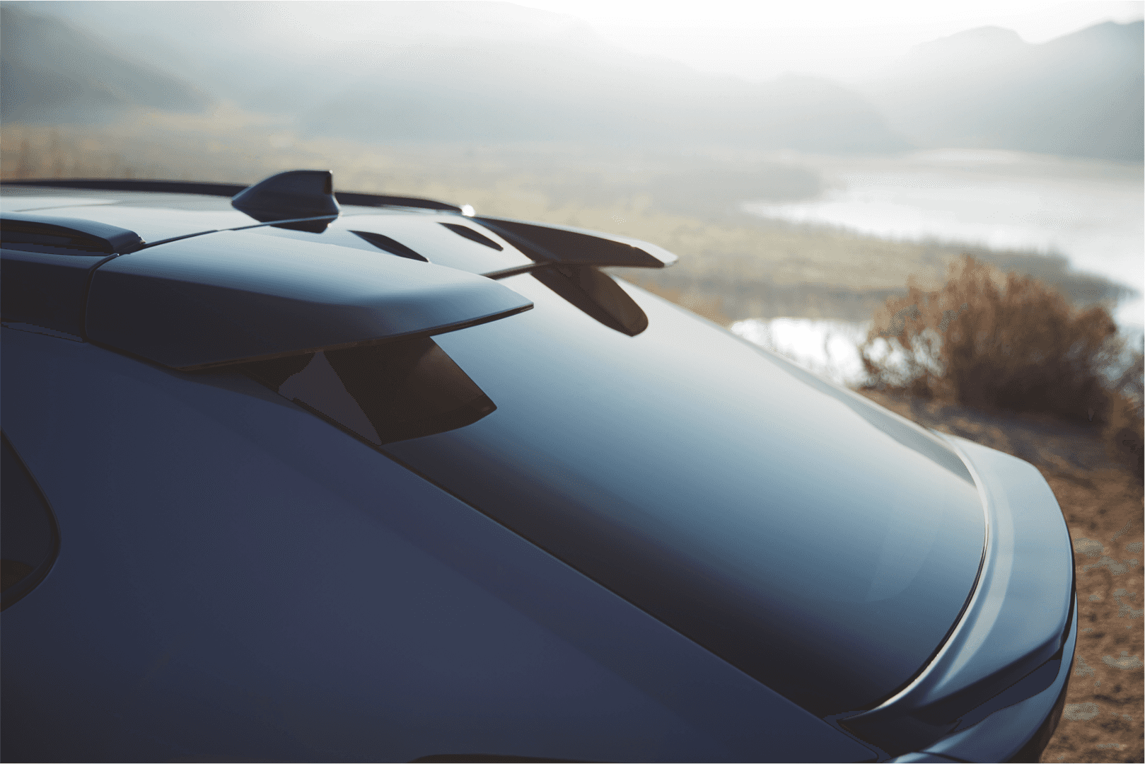Aero‑tuned rear roofline