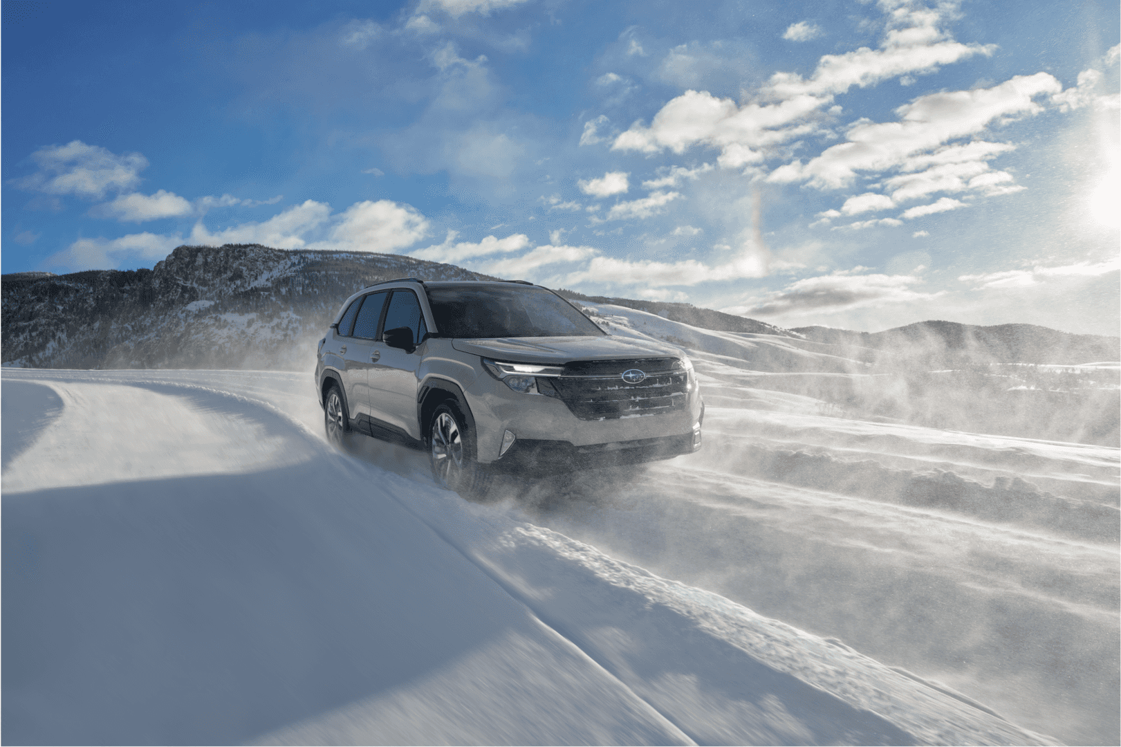 Subaru SUV lineup set up for winter driving