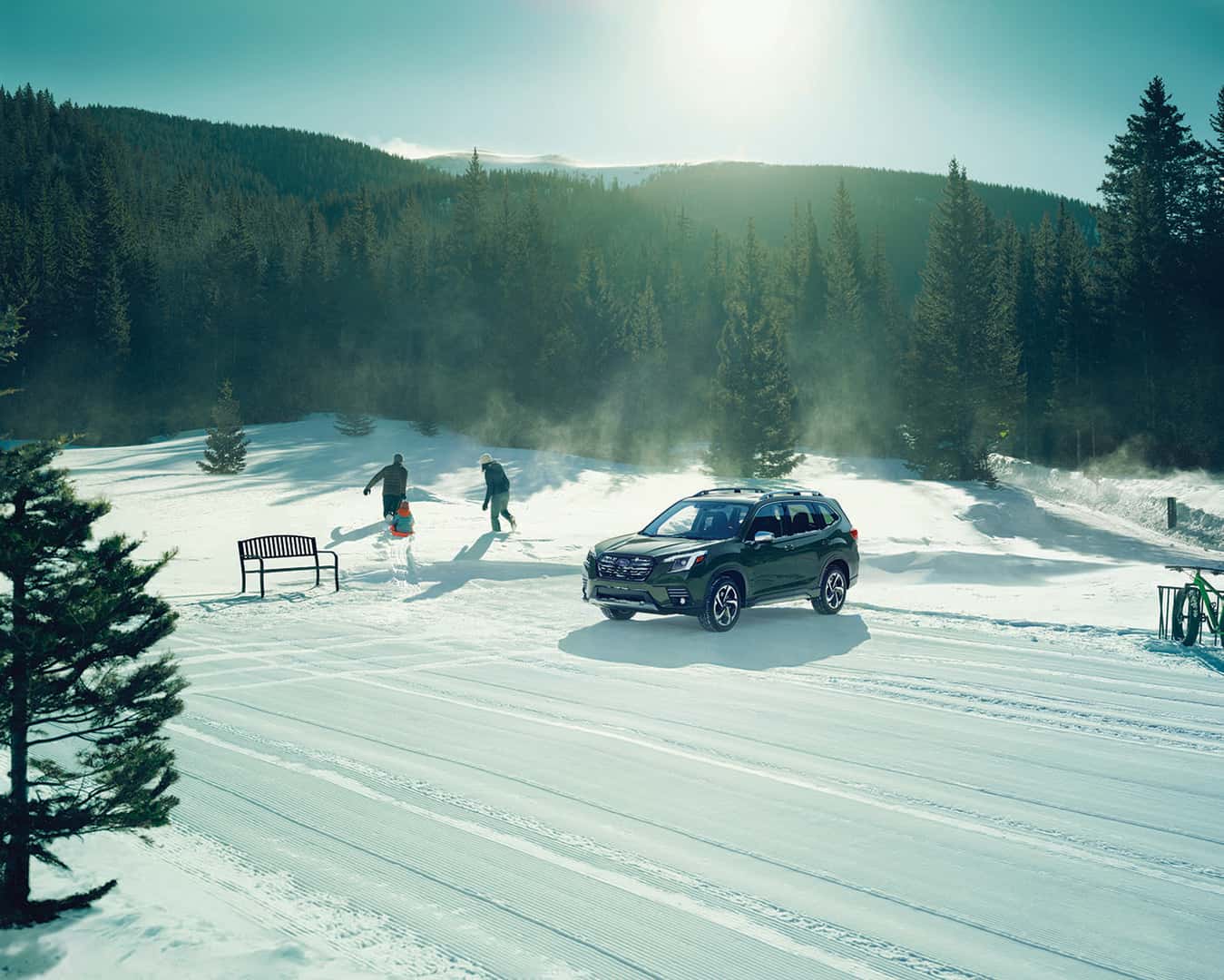 Subaru SUV ready for Alaska snow days