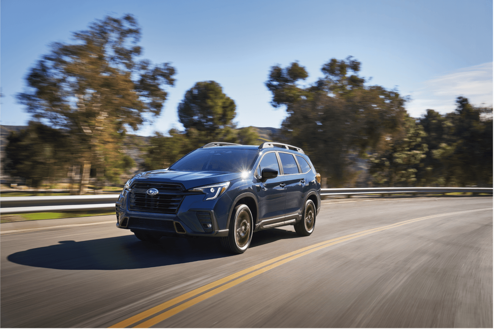 Subaru Ascent AWD driving in Alaska