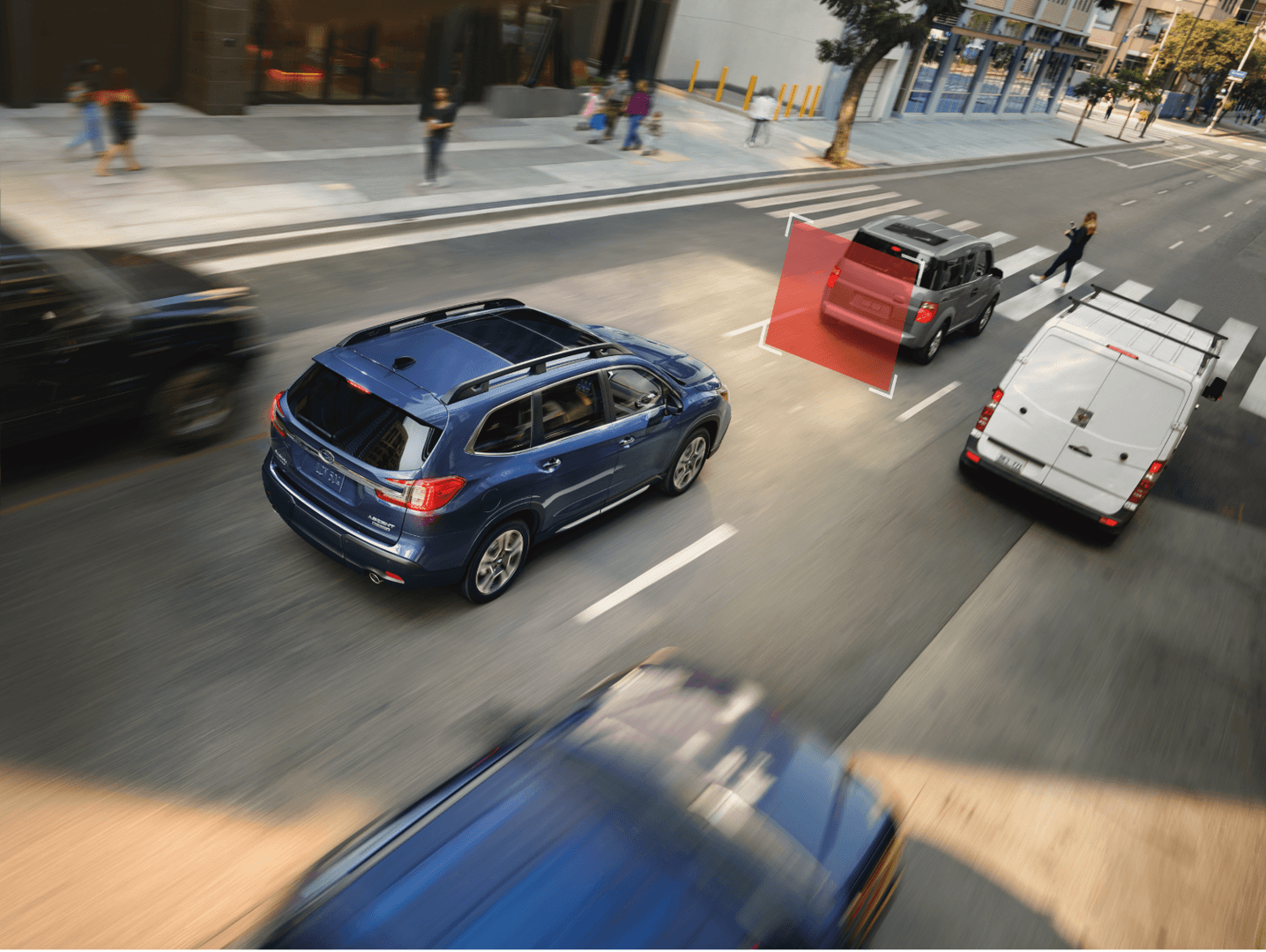 Subaru Ascent collision avoidance safety technology