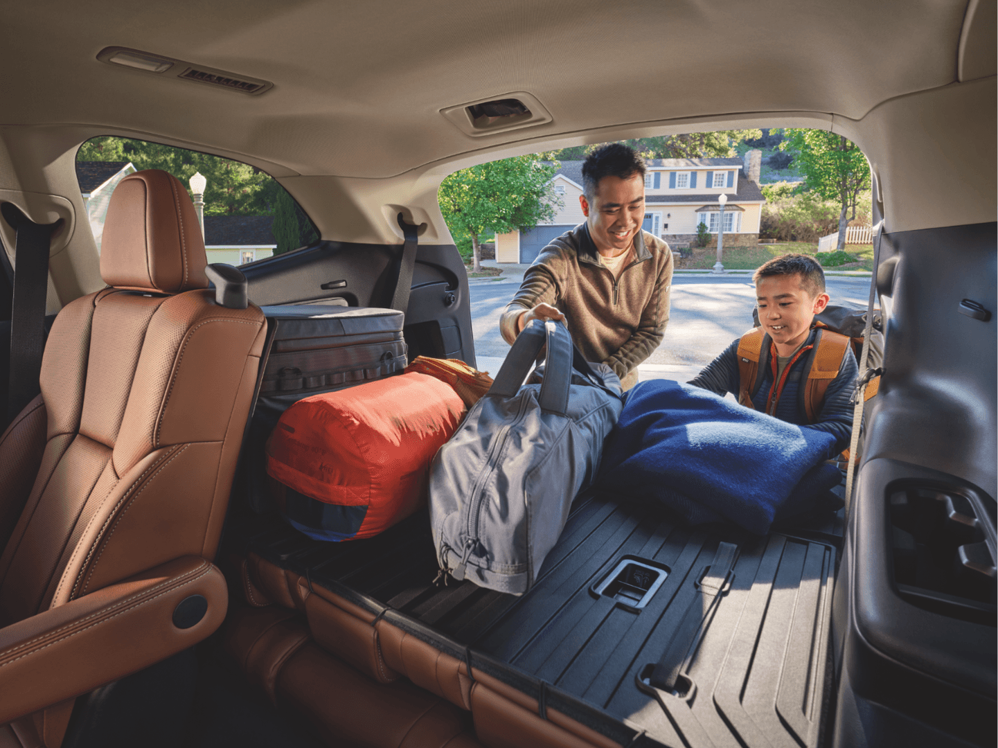 Subaru Ascent cargo space for big families in Petersburg Alaska